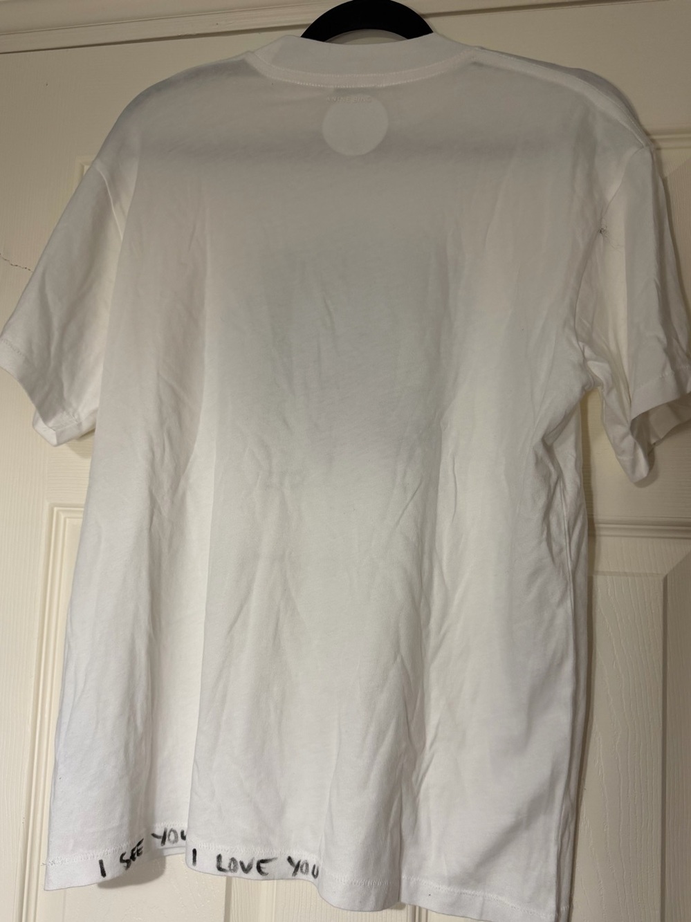 Anine Bing Ashton Spirit Printed Cotton T-shirt NWT Sz xs oversized - Picture 4 of 8